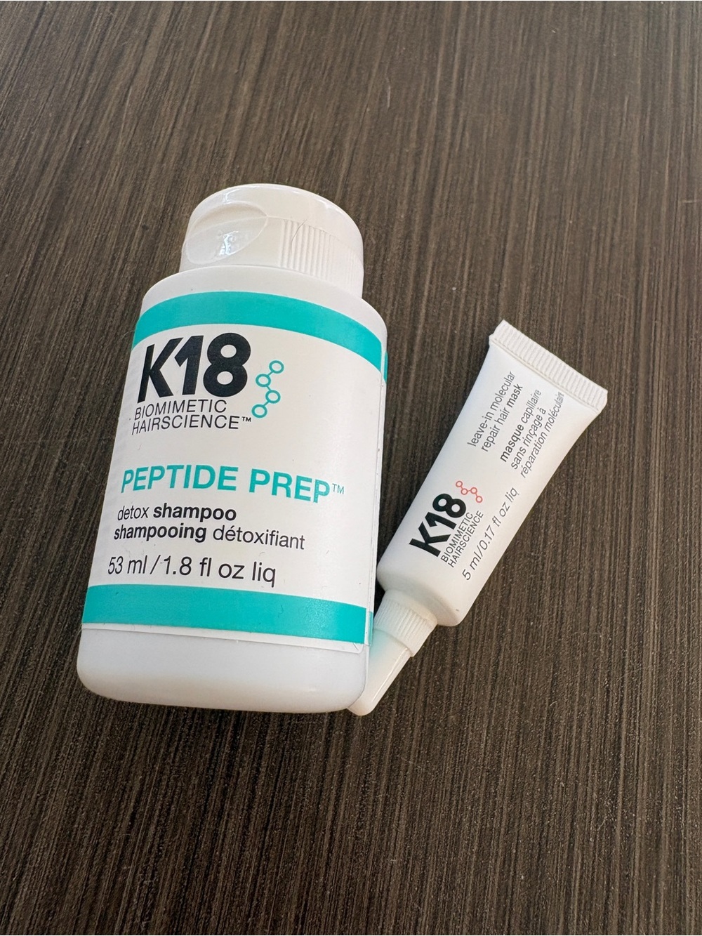 K18 Peptide Prep Detox Shampoo + Hair Masque - Picture 3 of 5